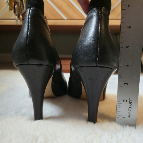 Vince Camuto Kevia Peep-Toe Heeled Booties - Picture 6 of 6